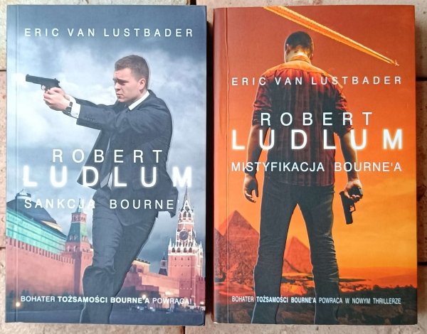 Robert Ludlum, Eric van Lustbader x 11 • Cykl Jasona Bourne’a | komplet - okładka