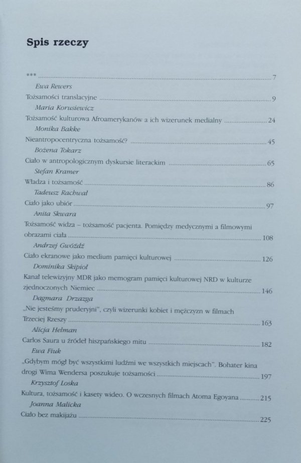 Andrzej Gwóźdź Media, ciało, pamięć 