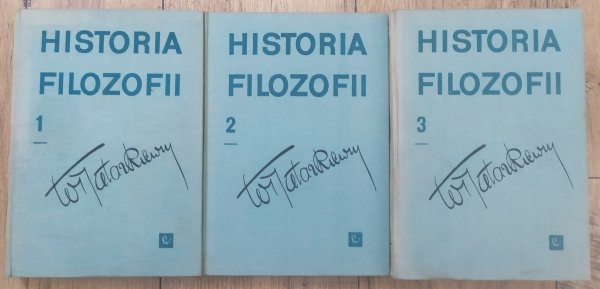 Władysław Tatarkiewicz Historia filozofii