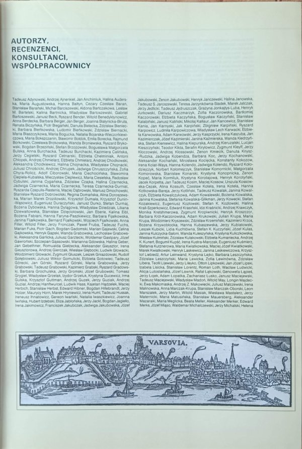  Encyklopedia Warszawy - od redakcji