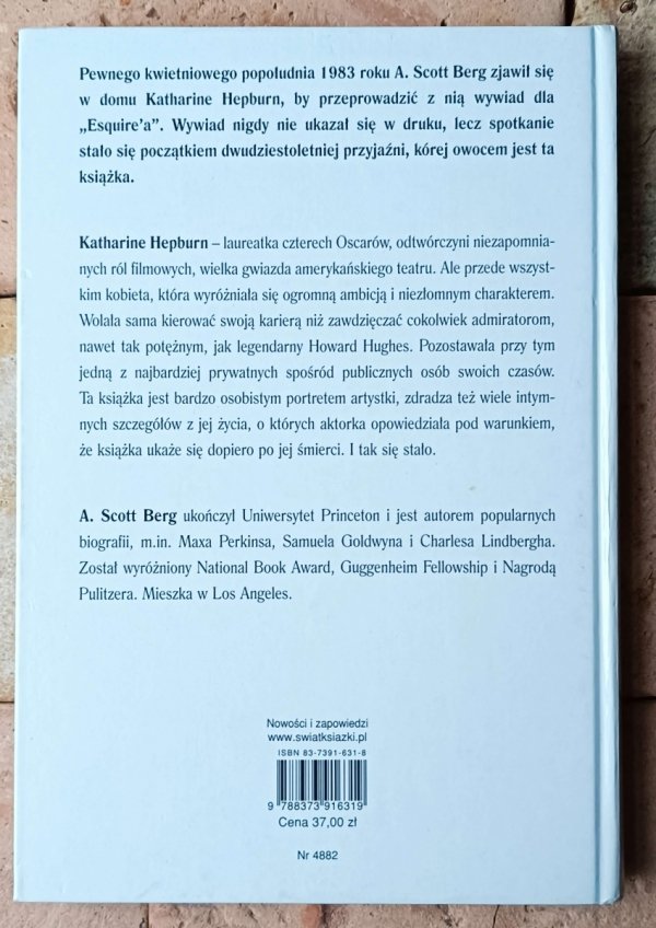 Scott Berg Kate jaką pamiętam - okładka