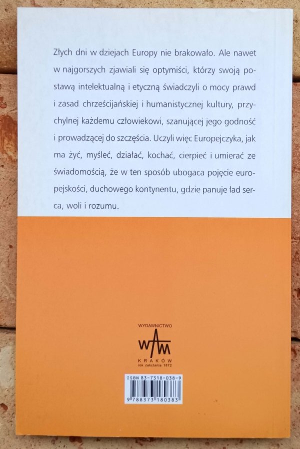  Jerzy Mirewicz • Wychowawcy Europy - okładka