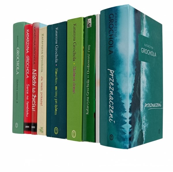 Katarzyna Grochola x9 - Przeznaczeni Zielone drzwi i inne | komplet