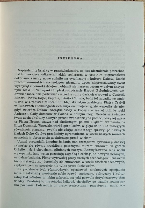 Hadrian Daicoviciu - Dakowie 