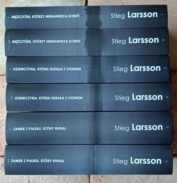 Stieg Larsson • Trylogia Millennium | komplet | twarda oprawa - okładka
