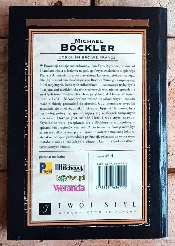 Michael Bockler • Boska śmierć we Francji - okładka