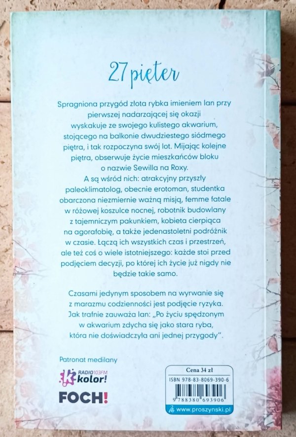 Bradley Somer 27 pięter  - okładka