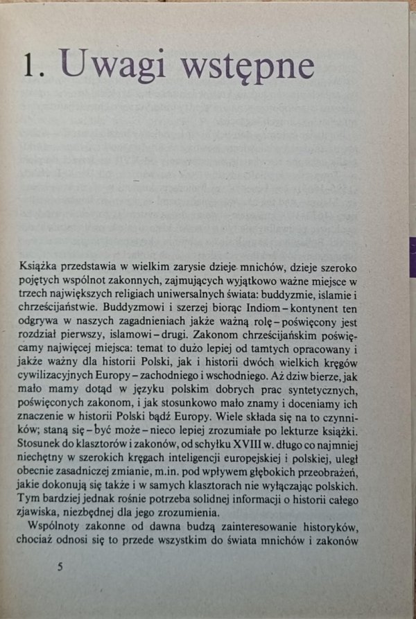 Jerzy Kłoczowski Od pustelni do wspólnoty. Grupy zakonne w wielkich religiach świata 
