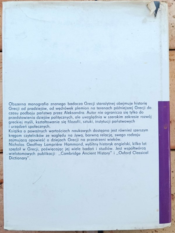 N.G.L. Hammond • Dzieje Grecji