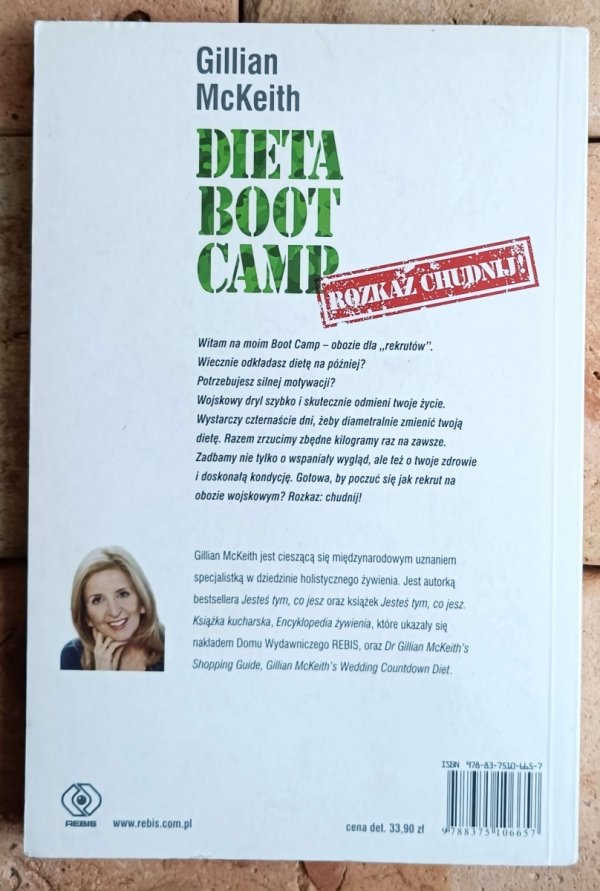 Gillian McKeith • Dieta Boot Camp - okładka