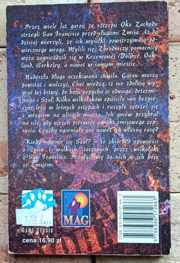 Kiedy ogarnie cię szał? - Świat Mroku | Wilkołak Apokalipsa - okładka