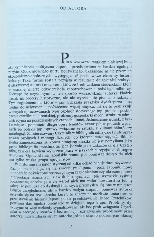 Jolanta Tubielewicz  Historia Japonii [Japonia]