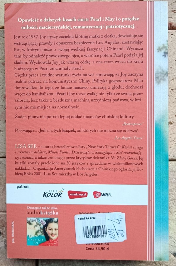 Lisa See x6 Na Złotej Górze - Chińskie lalki - Miłość Peonii i 3 inne