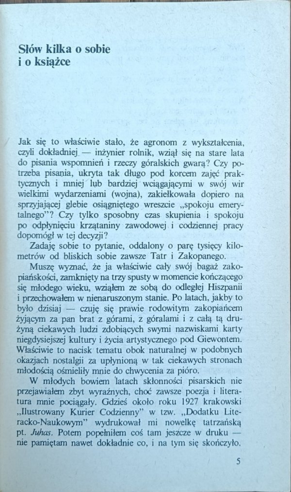 Marian Maruzo-Abramowicz • Zakopiańskie wspominki [Seria Tatrzańska]
