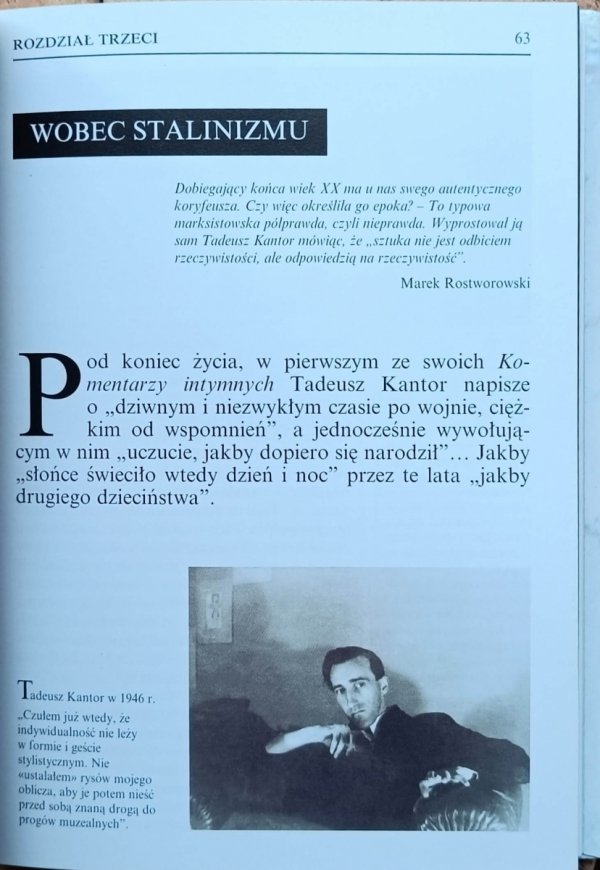 Krzysztof Pleśniarowicz • Kantor | A to Polska właśnie - fragment