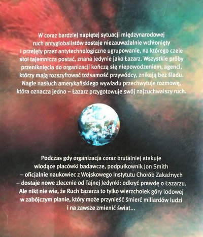 Robert Ludlum • Zemsta Łazarza - okładka