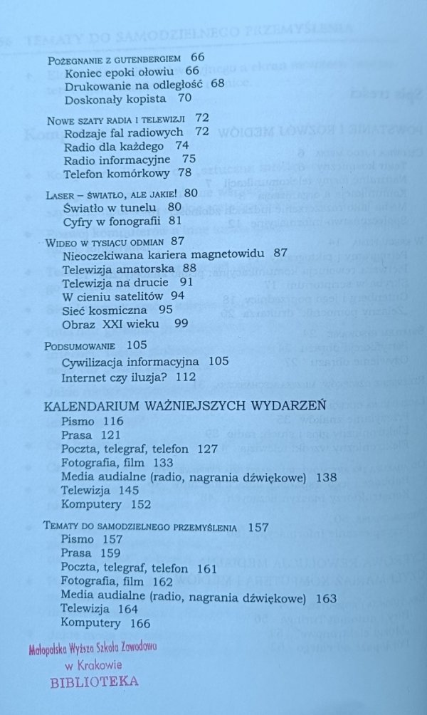 Tomasz Goban-Klas • Zarys historii i rozwoju mediów. Od malowideł naskalnych do multimediów