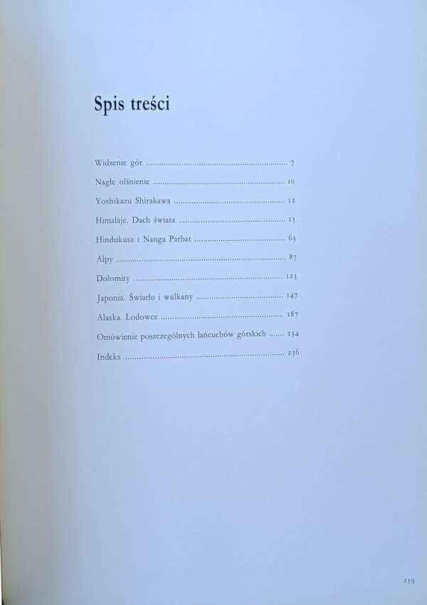 Yoshikazu Shirakawa • Góry świata