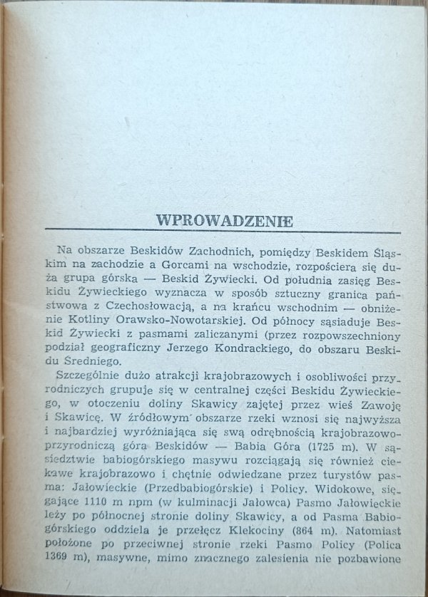 Artur Rotter • Zawoja, Markowe Szczawiny. Przewodnik turystyczny fragment