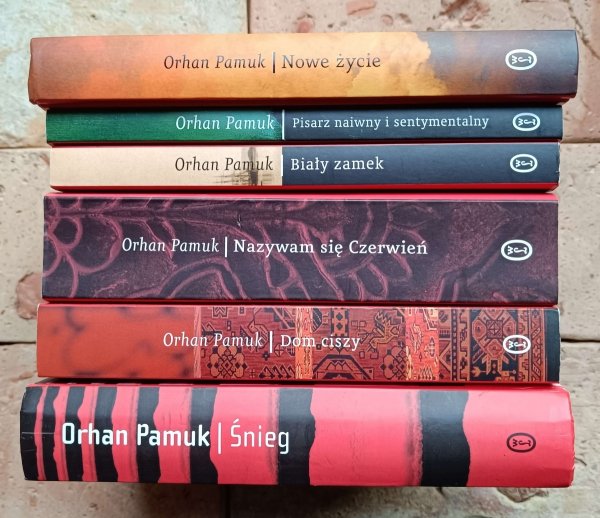 Orhan Pamuk x6 Nazywam się Czerwień - Dom ciszy - Śnieg i inne