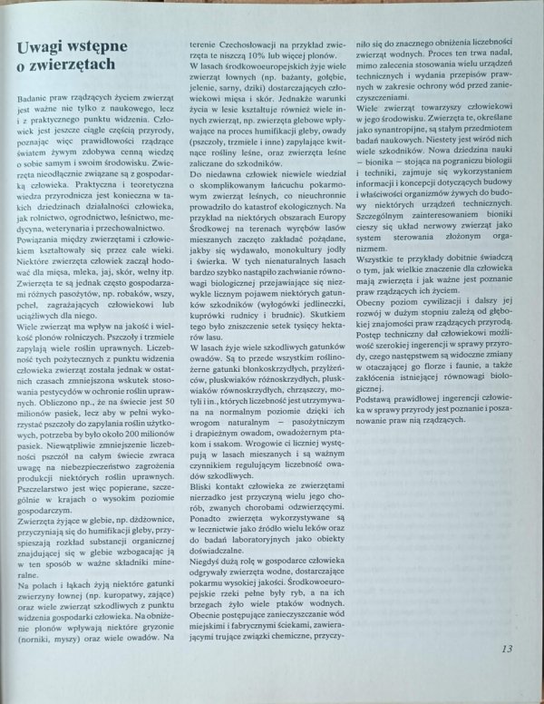Henryk Garbarczyk  Świat zwierząt - fragment