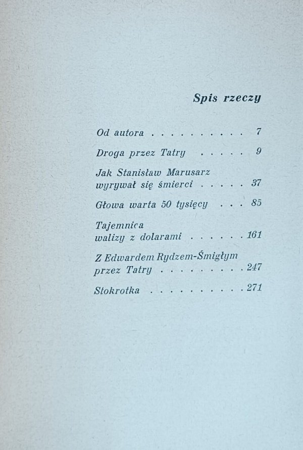 Alfons Filar - Opowieści tatrzańskich kurierów