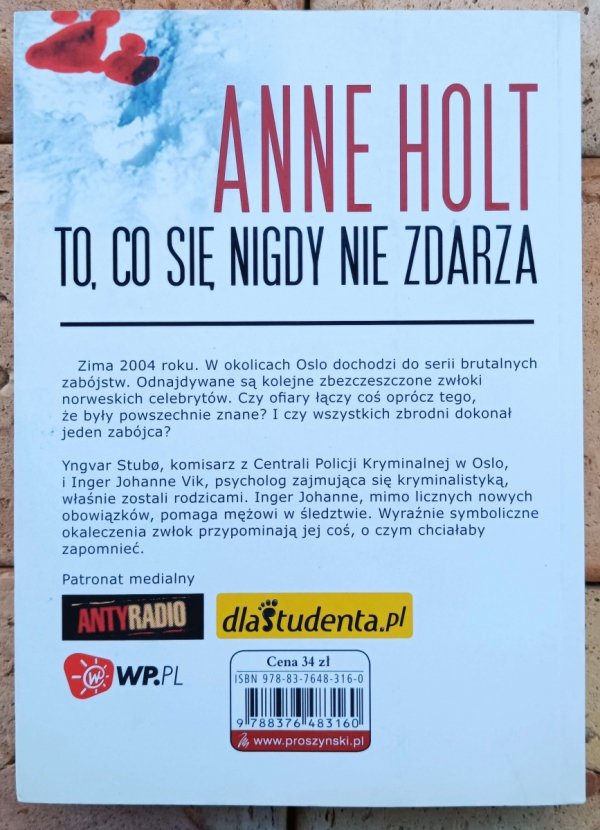 Anne Holt To, co się nigdy nie zdarza 