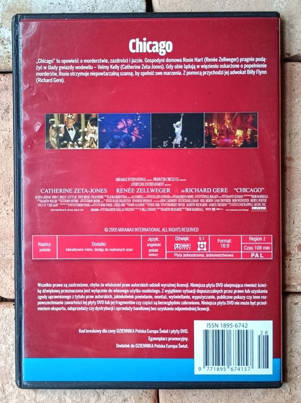 Rob Marshall • Chicago • DVD - okładka