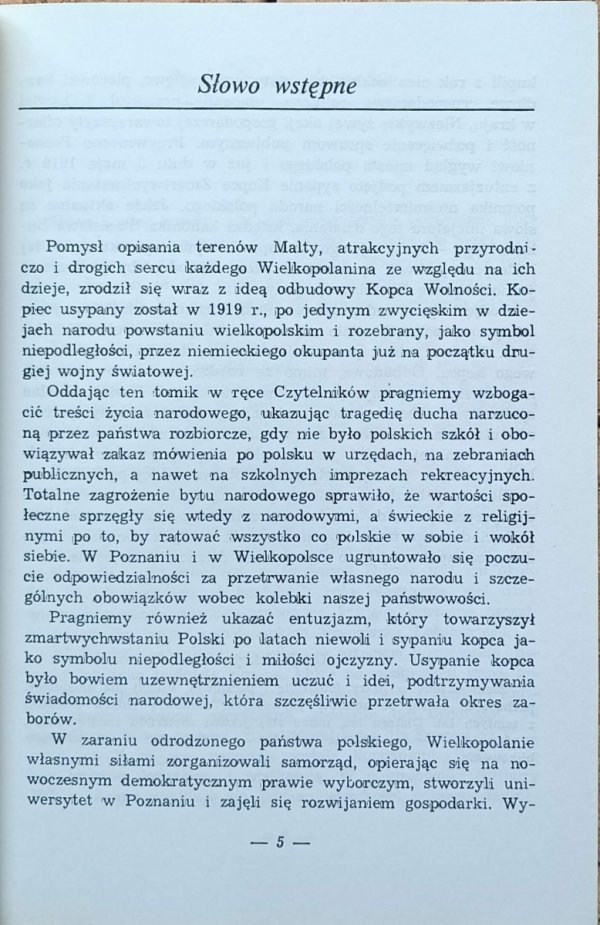 Stefan Anioła • Kopiec Wolności w Poznaniu - wstęp
