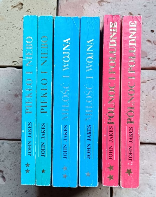 John Jakes - Cykl Północ Południe | 6 tomów | komplet