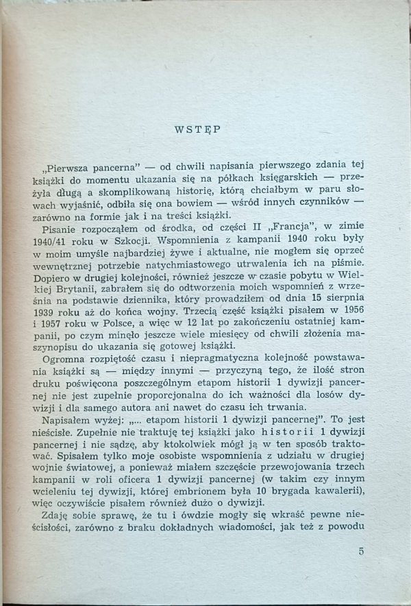 Franciszek Skibiński - Pierwsza Pancerna