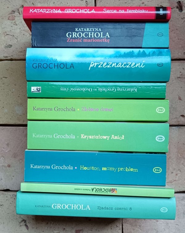 Katarzyna Grochola x9 - Przeznaczeni Zjadacz czerni i inne | komplet