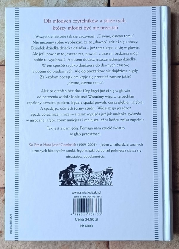 Ernst Gombrich Krótka historia świata - okładka