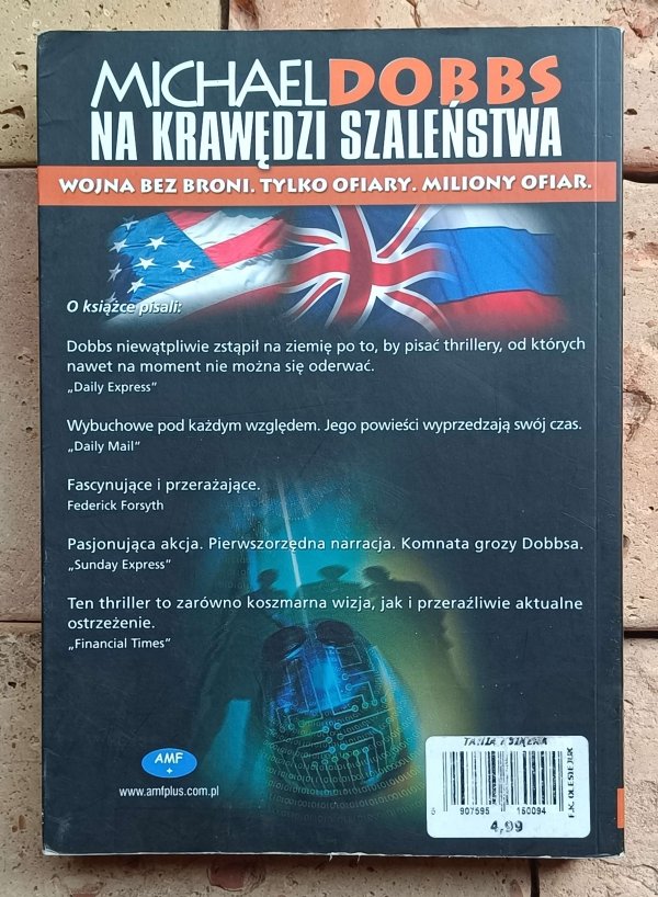 Michael Dobbs - Na krawędzi szaleństwa
