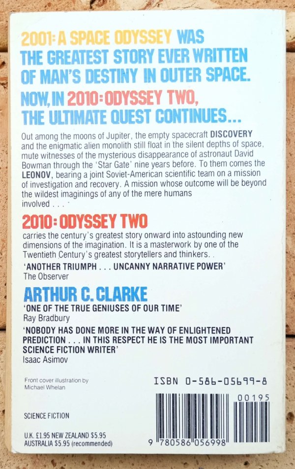 Arthur Clarke • 2010 Odyssey Two - okładka