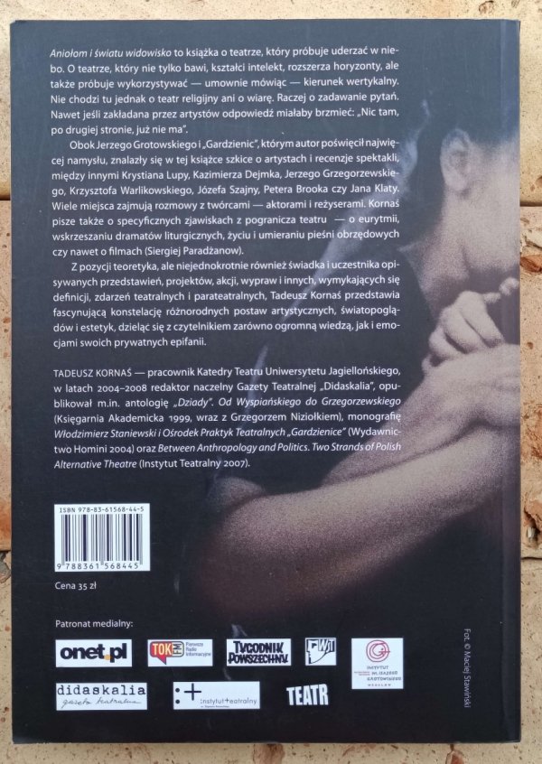 Tadeusz Kornaś Aniołom i światu widowisko  - okładka