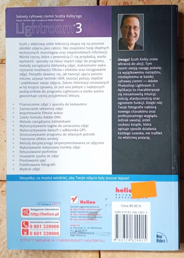 Scott Kelby  Lightroom 3. Sekrety cyfrowej ciemni Scotta Kelby'ego - okładka
