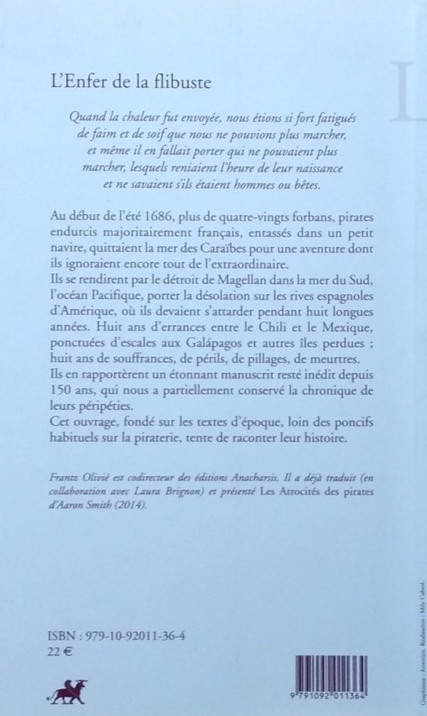  Frantz Olivie • L'enfer de la flibuste