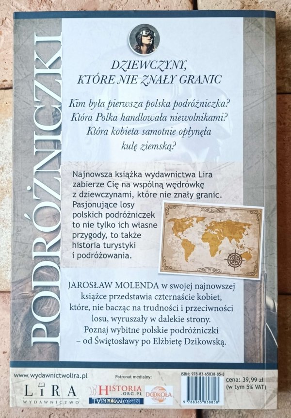 Jarosław Molenda • Podróżniczki. Dziewczyny, które nie znały granic - okładka