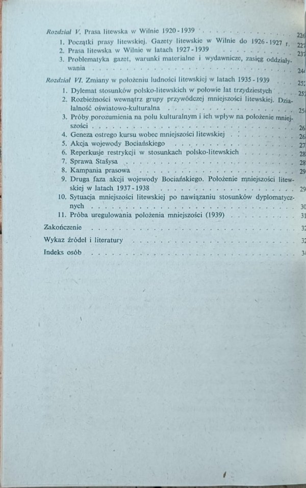 Bronisław Makowski - Litwini w Polsce 1920-1939