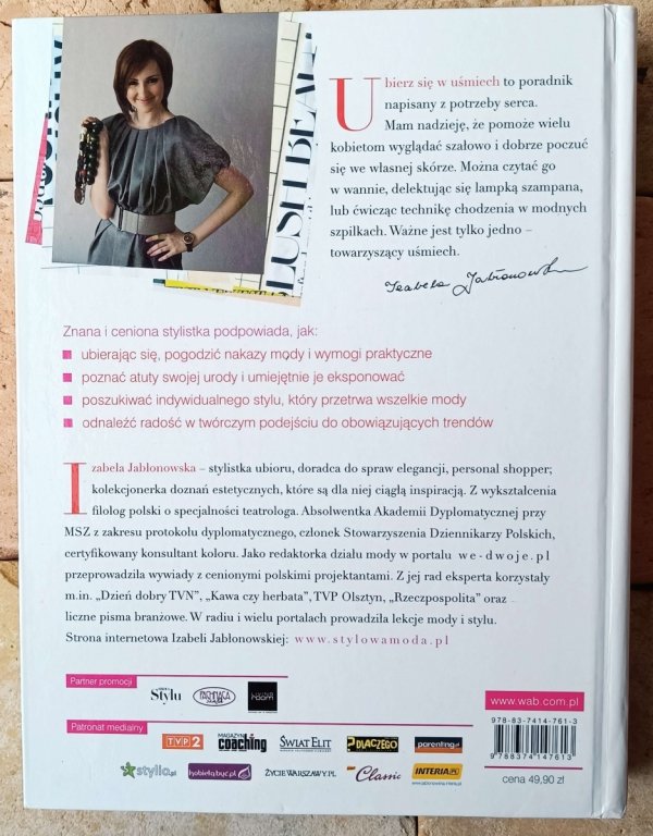 Izabela Jabłonowska • Ubierz się w uśmiech. Stylowo i modnie - okładka