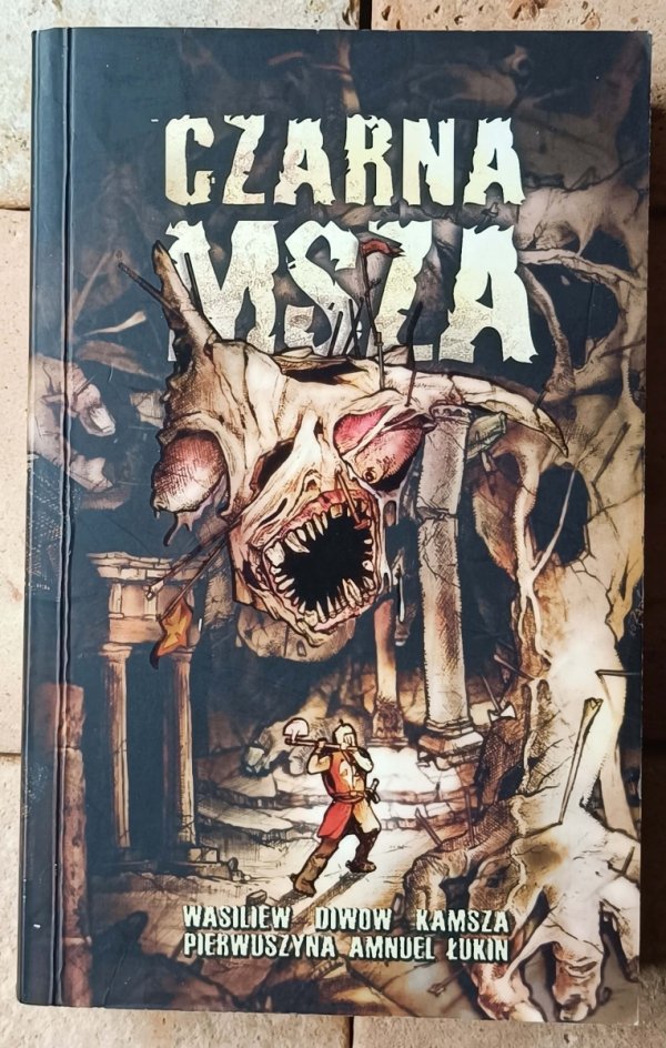 Czarna msza  Almanach rosyjskiej fantastyki - okładka