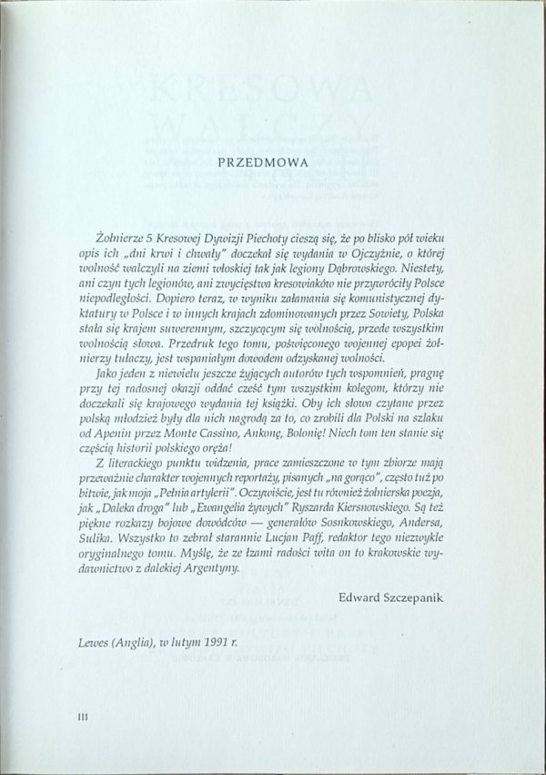Kresowa walczy w Italii - fragment
