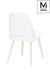 MODESTO krzesło BOOMER białe - polipropylen, metal