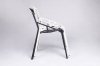 Krzesło SPLIT PREMIUM białe - aluminium, nogi białe