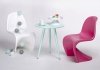 Krzesło dziecięce HOVER JUNIOR różowe - polipropylen