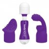 Masażer - Bodywand Rechargeable Mini with Attachment Purple