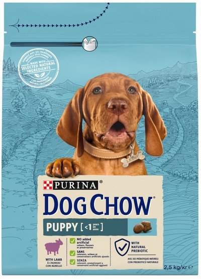 Purina Dog Chow Puppy Jagnięcina 2,5kg