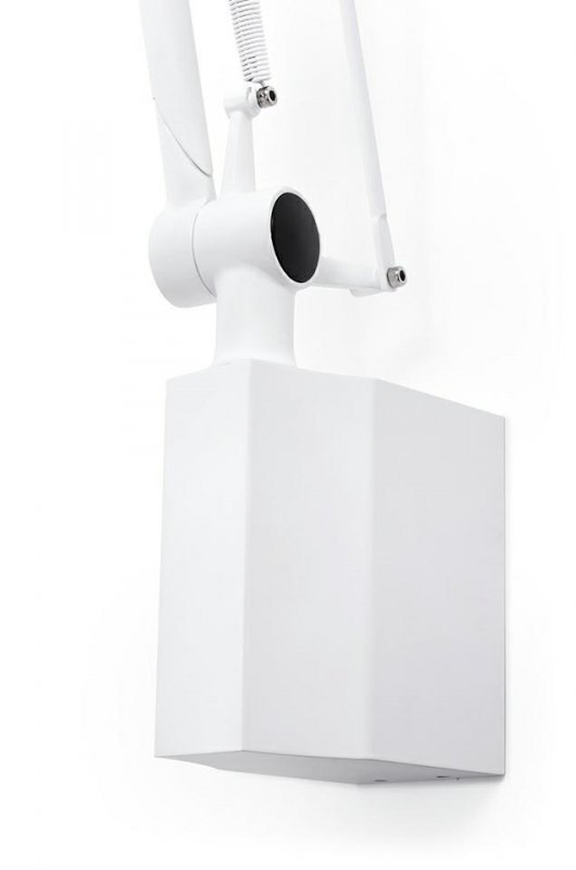 Kinkiet RAYON ARM WALL biały - LED, klosz z akrylu