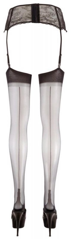 Stockings with seam black 2